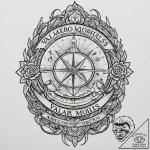 A chicano lettering tattoo of “valar morghuli… – tattoo sketch (№1751263996_0, 30.06.2025 06:13) — tattoovalue.net