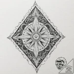 A watercolor sketch of the starcourt mall, in… – tattoo sketch (№1751269356_0, 30.06.2025 07:42) — tattoovalue.net