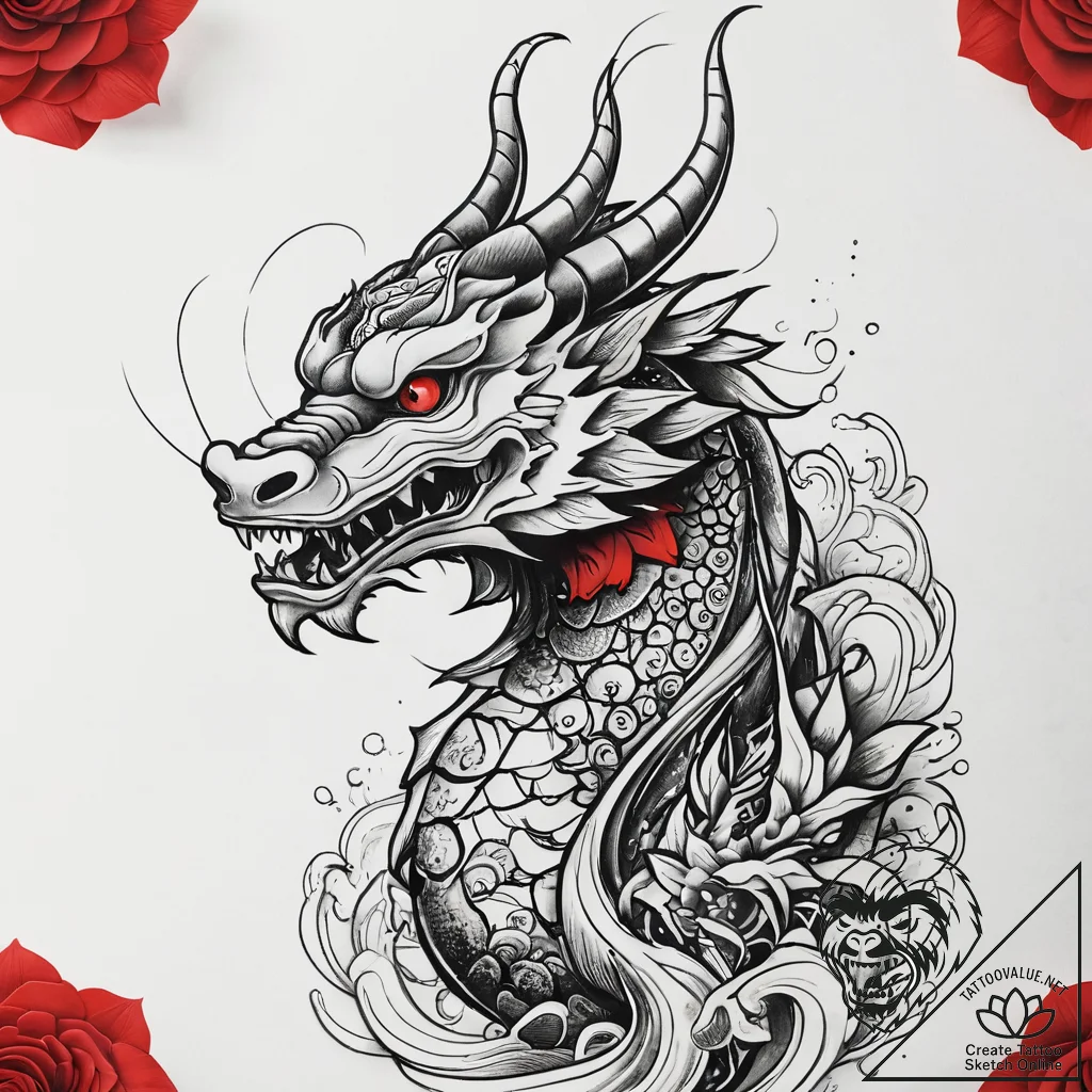 A sewing needle and thread, tattoo sketch des... - tattoo sketch (№1751282345_0, 30.06.2025 11:19) — tattoovalue.net