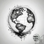 A chicano style tattoo of the “the world is y… – tattoo sketch (№1751284154_0, 30.06.2025 11:49) — tattoovalue.net