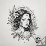 142. (serenity/firefly) a neo-traditional tat… – tattoo sketch (№1751284871_0, 30.06.2025 12:01) — tattoovalue.net