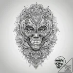 A straight razor (is there, but can be ornate… – tattoo sketch (№1751286632_0, 30.06.2025 12:30) — tattoovalue.net