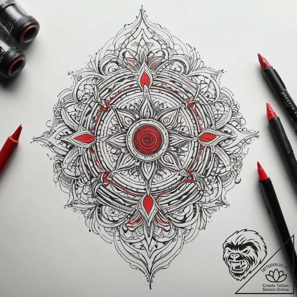 другие фэнтези и мифологические темы, tattoo... - tattoo sketch (№1751286872_0, 30.06.2025 12:34) — tattoovalue.net
