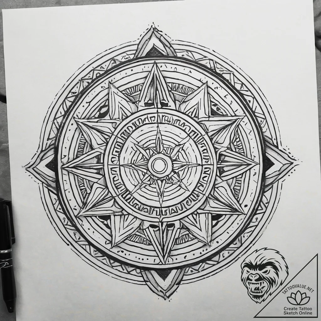 A sketch of the main characters from family g... - tattoo sketch (№1751289906_0, 30.06.2025 13:25) — tattoovalue.net
