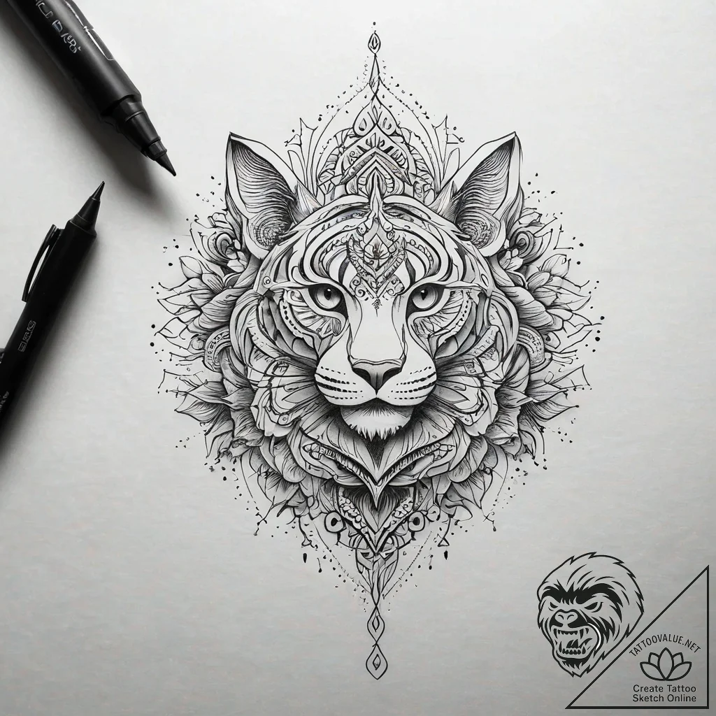 ... (еще 30 промптов по зв для полного охвата... - tattoo sketch (№1751294129_0, 30.06.2025 14:35) — tattoovalue.net