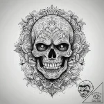 A graphic novel style tattoo of a zombie hord… – tattoo sketch (№1751295838_0, 30.06.2025 15:03) — tattoovalue.net