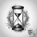 Hourglass (is in the original list, but can b… – tattoo sketch (№1751297142_0, 30.06.2025 15:25) — tattoovalue.net