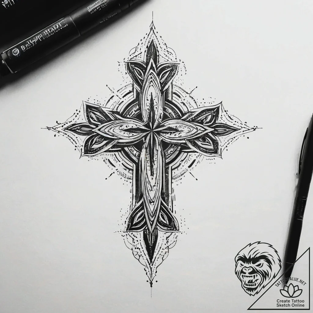 драма и культовая классика, tattoo drawing ou... - tattoo sketch (№1751301420_0, 30.06.2025 16:37) — tattoovalue.net