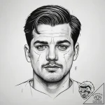 A sketch of the final scene of inglourious ba… – tattoo sketch (№1751304214_0, 30.06.2025 17:23) — tattoovalue.net