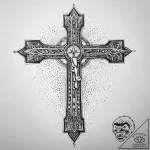 Bridge, tattoo line art, moderately detailed,… – tattoo sketch (№1751305968_0, 30.06.2025 17:52) — tattoovalue.net