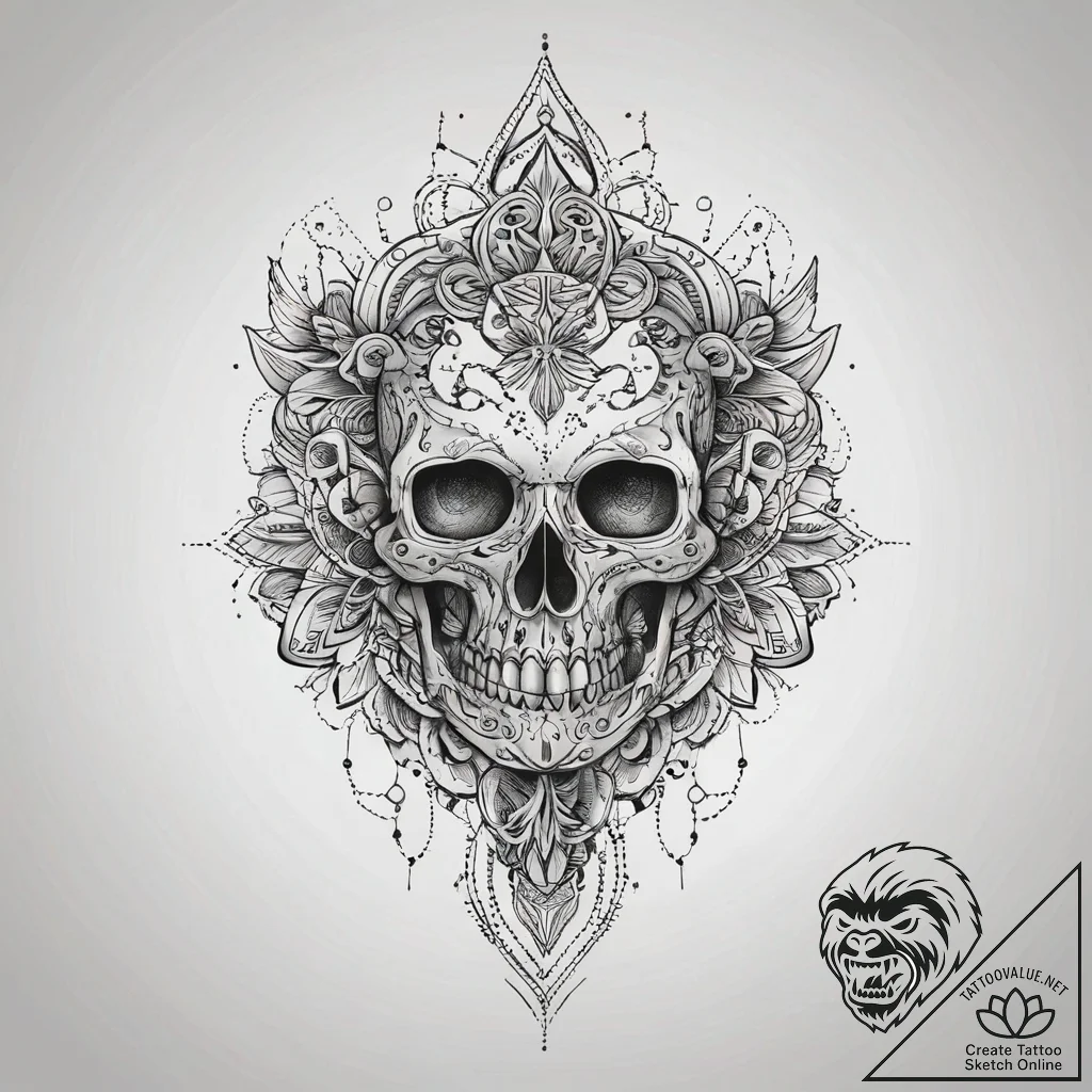 мрачная эстетика и готика (dark academia, mac... - tattoo sketch (№1751312248_0, 30.06.2025 19:37) — tattoovalue.net