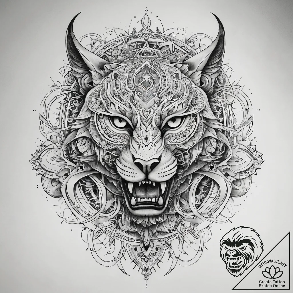A sketch of the mondoshawans, mysterious and... - tattoo sketch (№1751313047_0, 30.06.2025 19:50) — tattoovalue.net