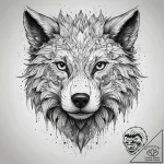 A trash polka composition of the corruption o… – tattoo sketch (№1751316946_0, 30.06.2025 20:55) — tattoovalue.net