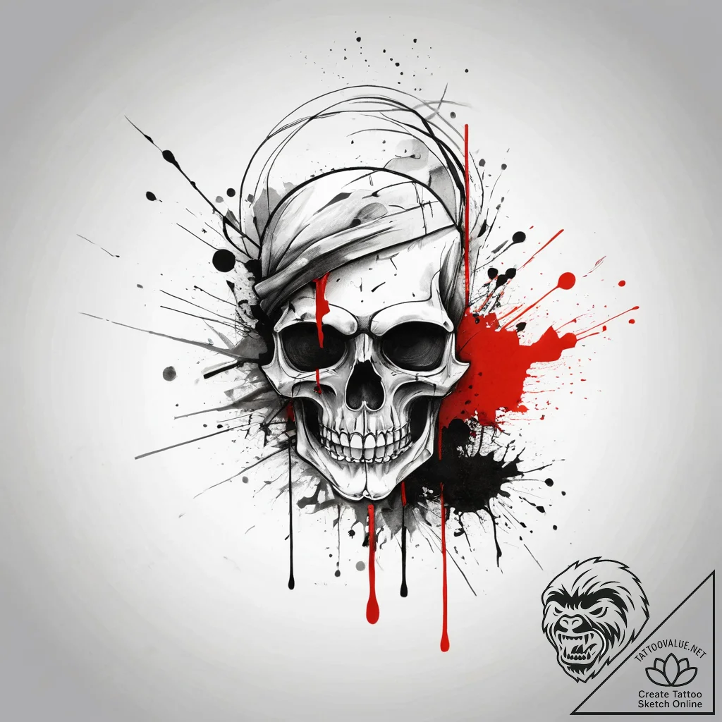 A minimalist tattoo of the "no-ghost" logo,,... - tattoo sketch (№1751321343_0, 30.06.2025 22:09) — tattoovalue.net