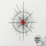 Pulsar map, tattoo sketch design, moderately… – tattoo sketch (№1751323607_0, 30.06.2025 22:46) — tattoovalue.net
