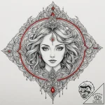 A graphic novel panel of the final twist from… – tattoo sketch (№1751327285_0, 30.06.2025 23:48) — tattoovalue.net