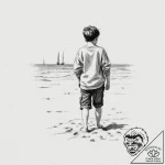 A sketch of the iconic final shot of the 400… – tattoo sketch (№1751328163_0, 01.07.2025 00:02) — tattoovalue.net