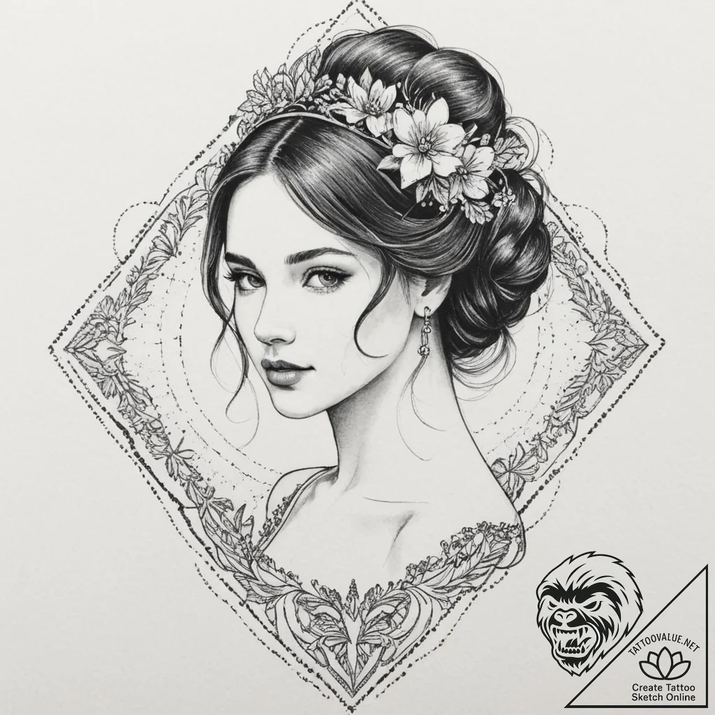 A linework tattoo of the iconic silhouette of... - tattoo sketch (№1751332452_0, 01.07.2025 01:14) — tattoovalue.net