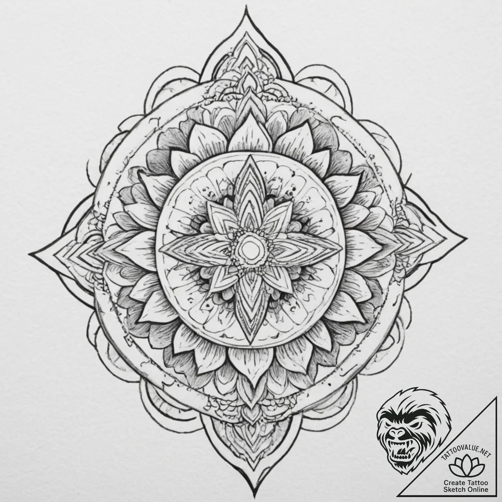 A sketch of the two shirts, one inside the ot... - tattoo sketch (№1751333492_0, 01.07.2025 01:31) — tattoovalue.net