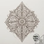 Stripes, artistic tattoo sketch, sepia tone s… – tattoo sketch (№1751334531_0, 01.07.2025 01:48) — tattoovalue.net