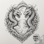 A sketch of gamora and nebula, the two sister… – tattoo sketch (№1751335173_0, 01.07.2025 01:59) — tattoovalue.net