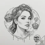 A minimalist tattoo of the five stereotypes:… – tattoo sketch (№1751335252_0, 01.07.2025 02:00) — tattoovalue.net