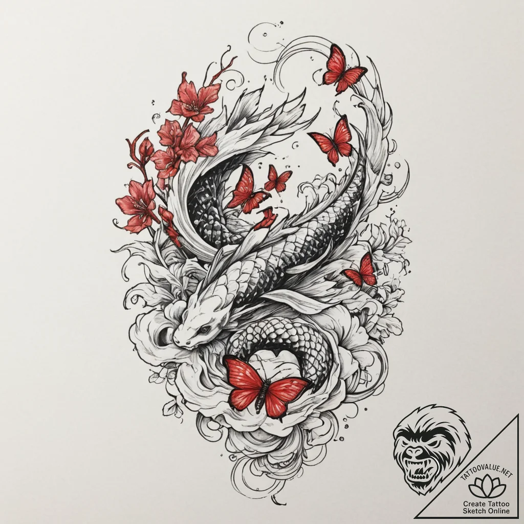 A human hand crumbling into butterflies, tatt... - tattoo sketch (№1751335410_0, 01.07.2025 02:03) — tattoovalue.net