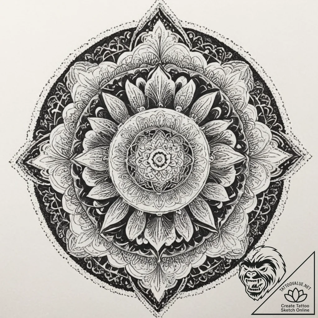 A trash polka composition of the hotel room f... - tattoo sketch (№1751336290_0, 01.07.2025 02:18) — tattoovalue.net