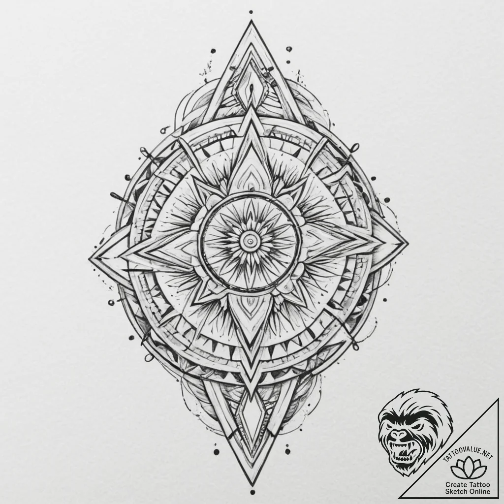 A lightsaber, tattoo flash sheet design, on w... - tattoo sketch (№1751336534_0, 01.07.2025 02:22) — tattoovalue.net