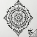 Trash polka art of the “long live the fighter… – tattoo sketch (№1751340624_0, 01.07.2025 03:30) — tattoovalue.net