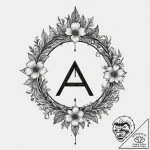 The anarchy symbol (is there, but can be styl… – tattoo sketch (№1751345421_0, 01.07.2025 04:50) — tattoovalue.net