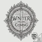 A chicano lettering tattoo of “winter is comi… – tattoo sketch (№1751346379_0, 01.07.2025 05:06) — tattoovalue.net