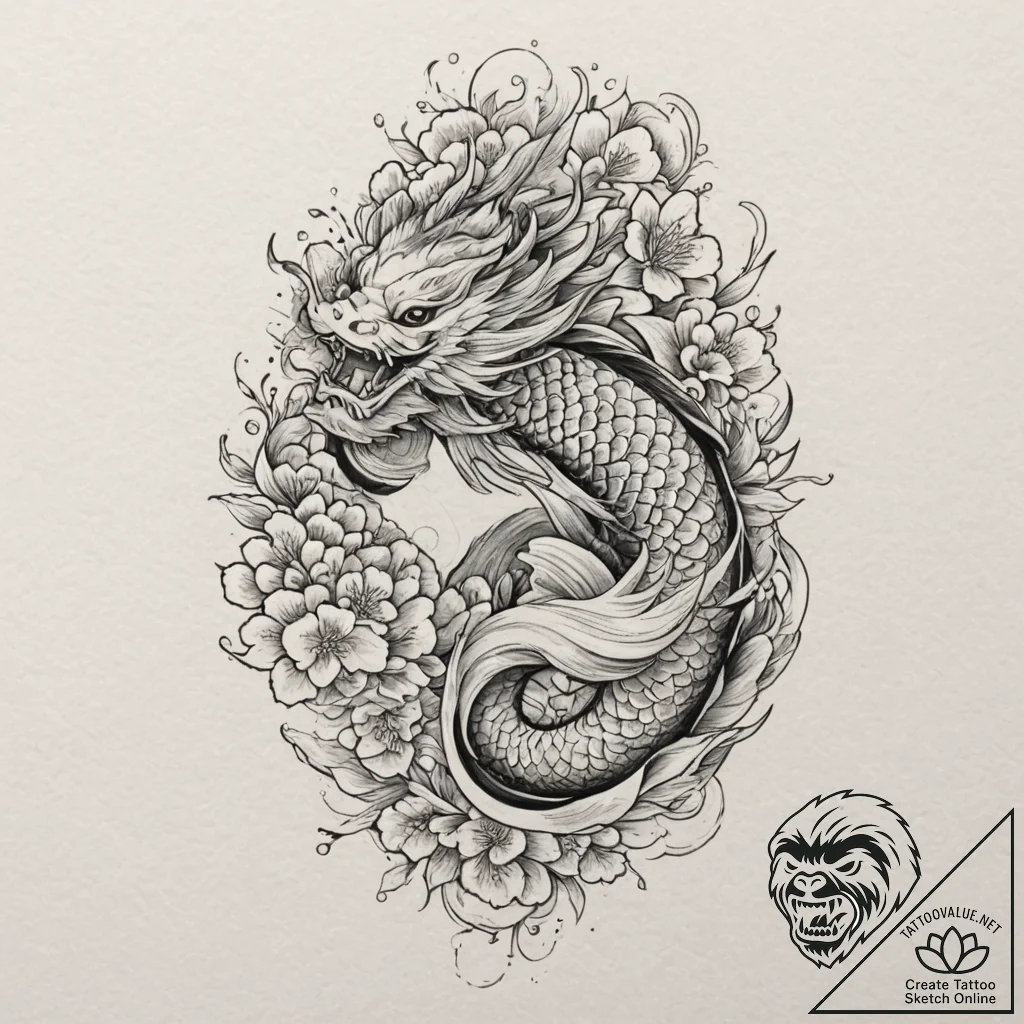 Elder, tattoo drawing outline, aesthetically... - tattoo sketch (№1751346936_0, 01.07.2025 05:15) — tattoovalue.net