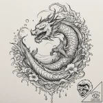 A graphic novel panel of the bloody snow from… – tattoo sketch (№1751351442_0, 01.07.2025 06:30) — tattoovalue.net