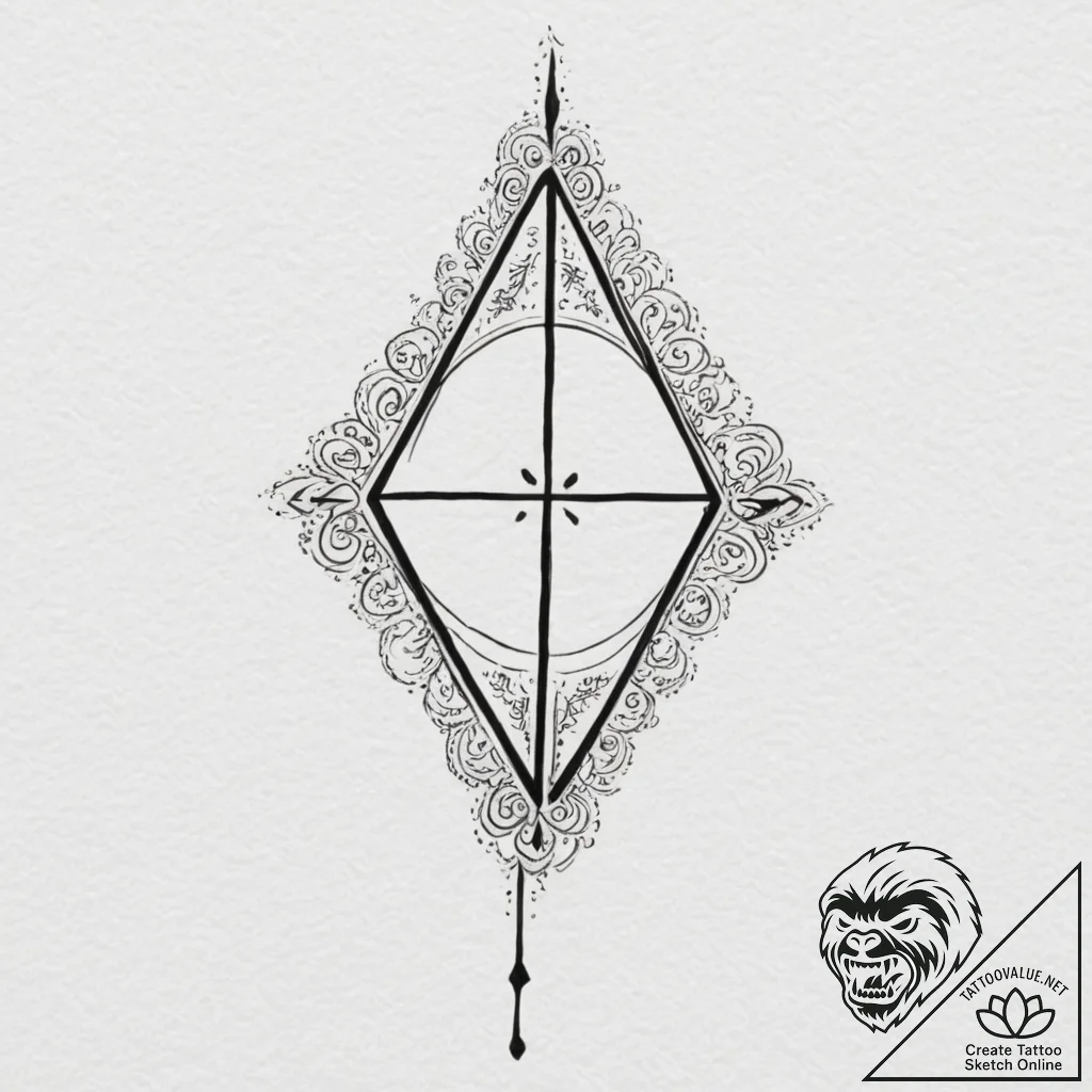 гарри поттер (harry potter), ink illustration... - tattoo sketch (№1751351608_0, 01.07.2025 06:33) — tattoovalue.net