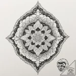 A neo-traditional tattoo of tanjiro’s hanafud… – tattoo sketch (№1751351688_0, 01.07.2025 06:34) — tattoovalue.net