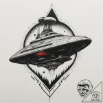A sketch of the derelict alien ship on lv-426… – tattoo sketch (№1751352571_0, 01.07.2025 06:49) — tattoovalue.net