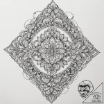 Twins, tattoo line art, clear image, sharp fo… – tattoo sketch (№1751354247_0, 01.07.2025 07:17) — tattoovalue.net