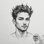 A sketch of pan, the god of the wild., concep… – tattoo sketch (№1751357794_0, 01.07.2025 08:16) — tattoovalue.net