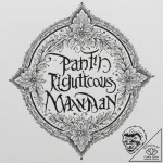 A chicano lettering tattoo “the path of the r… – tattoo sketch (№1751358119_0, 01.07.2025 08:21) — tattoovalue.net