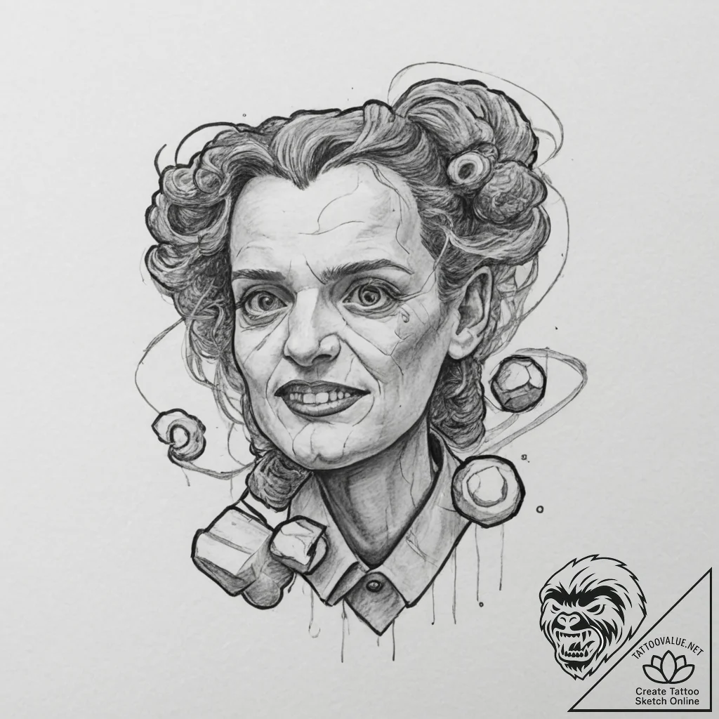A sketch of jigsaw's puppet, billy, "i want t... - tattoo sketch (№1751359013_0, 01.07.2025 08:36) — tattoovalue.net