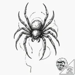 A watercolor sketch of the glitching, dimensi… – tattoo sketch (№1751364246_0, 01.07.2025 10:04) — tattoovalue.net