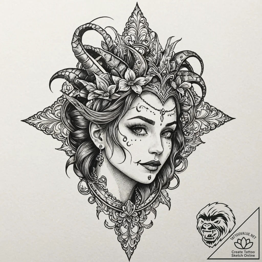 Jester, tattoo flash sheet design, no backgro... - tattoo sketch (№1751373283_0, 01.07.2025 12:34) — tattoovalue.net