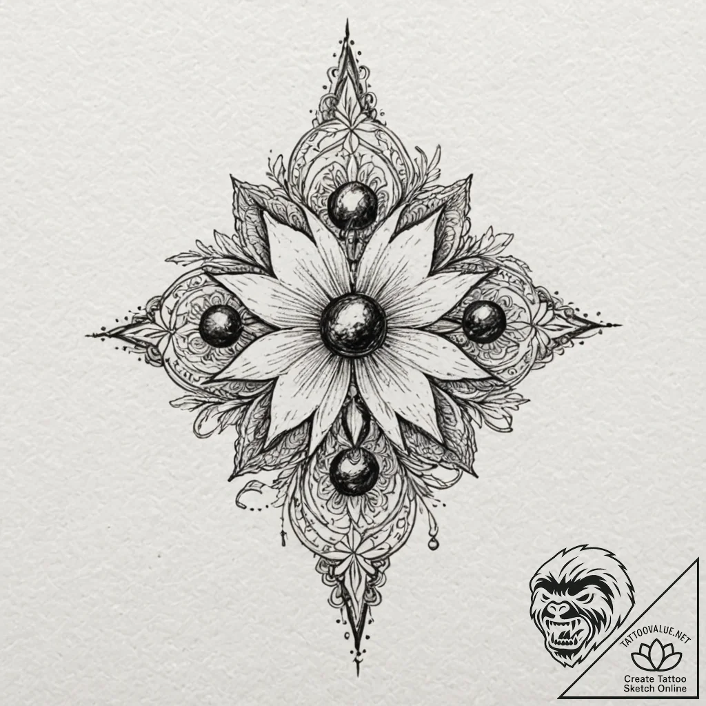 A linework tattoo design of the soot sprites... - tattoo sketch (№1751373440_0, 01.07.2025 12:37) — tattoovalue.net