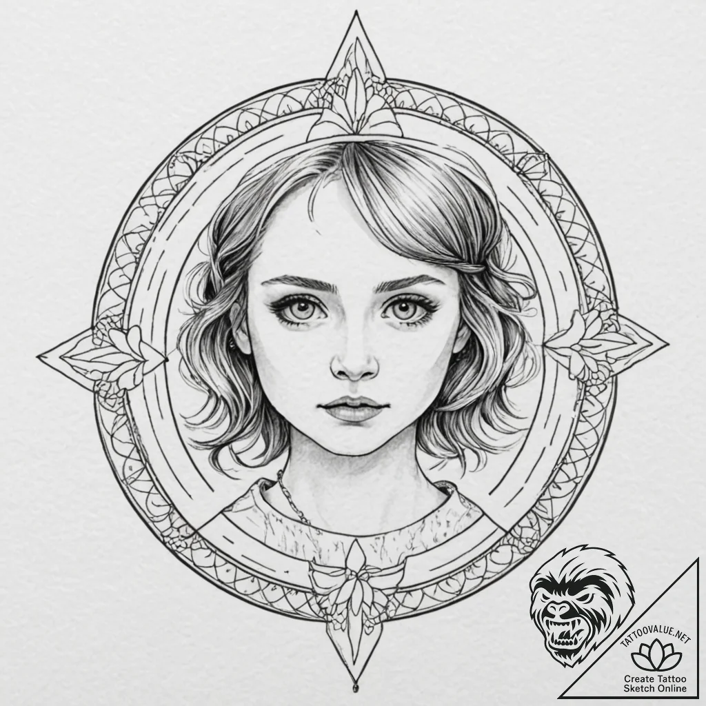 A graphic novel panel of the final scene from... - tattoo sketch (№1751375082_0, 01.07.2025 13:04) — tattoovalue.net