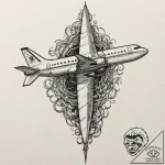 A neo-traditional tattoo of the main characte… – tattoo sketch (№1751378434_0, 01.07.2025 14:00) — tattoovalue.net