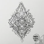 (проход 3: криминал, триллер и sci-fi), tatto… – tattoo sketch (№1751378827_0, 01.07.2025 14:07) — tattoovalue.net