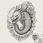 Magic wand casting a spell, tattoo sketch des… – tattoo sketch (№1751379300_0, 01.07.2025 14:15) — tattoovalue.net