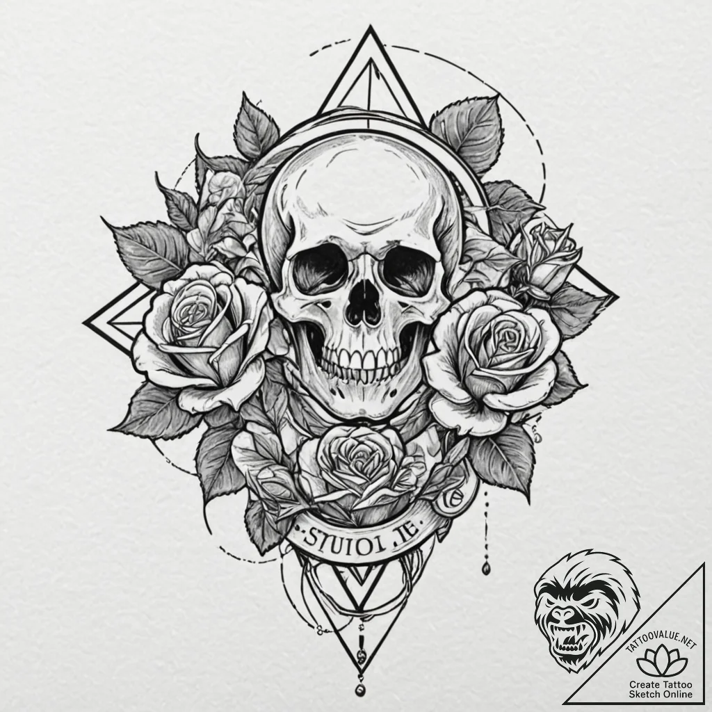 Atom, tattoo flash sheet design, chicano tatt... - tattoo sketch (№1751381471_0, 01.07.2025 14:51) — tattoovalue.net