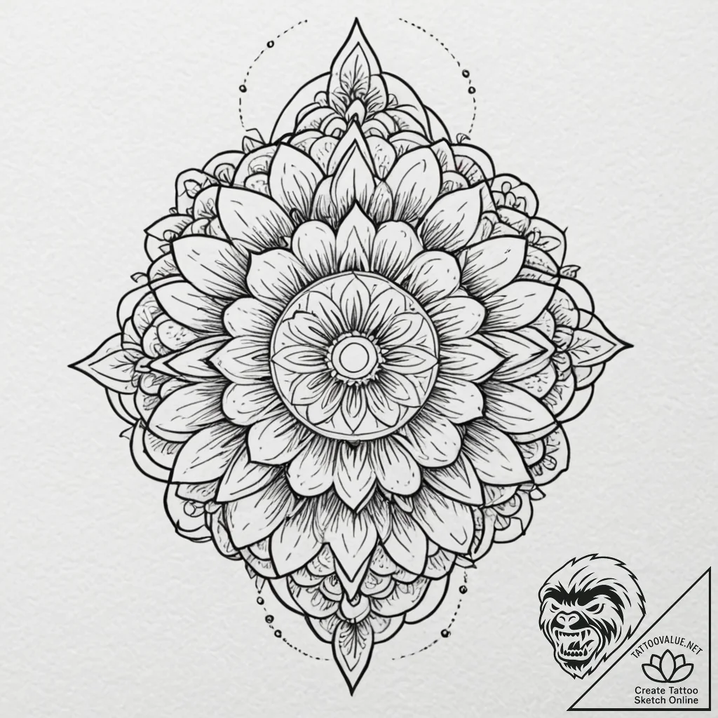 Blackthorn, tattoo drawing outline, soft whip... - tattoo sketch (№1751382022_0, 01.07.2025 15:00) — tattoovalue.net